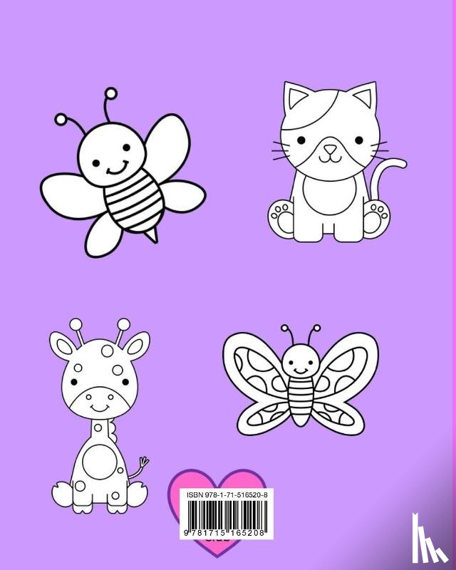 Club, The Little Learner's - My First Animal Coloring Book