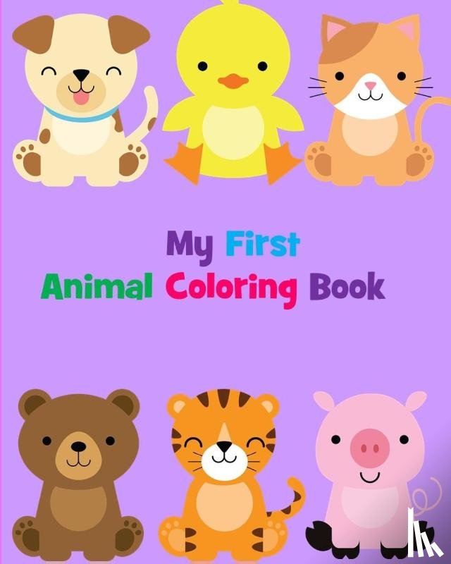 Club, The Little Learner's - My First Animal Coloring Book