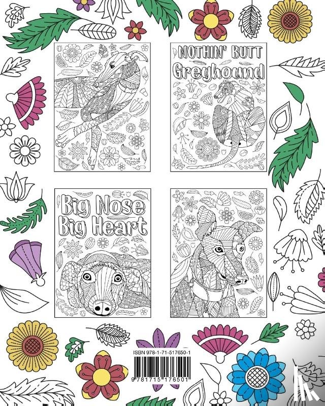 Paperland - Greyhound Coloring Book