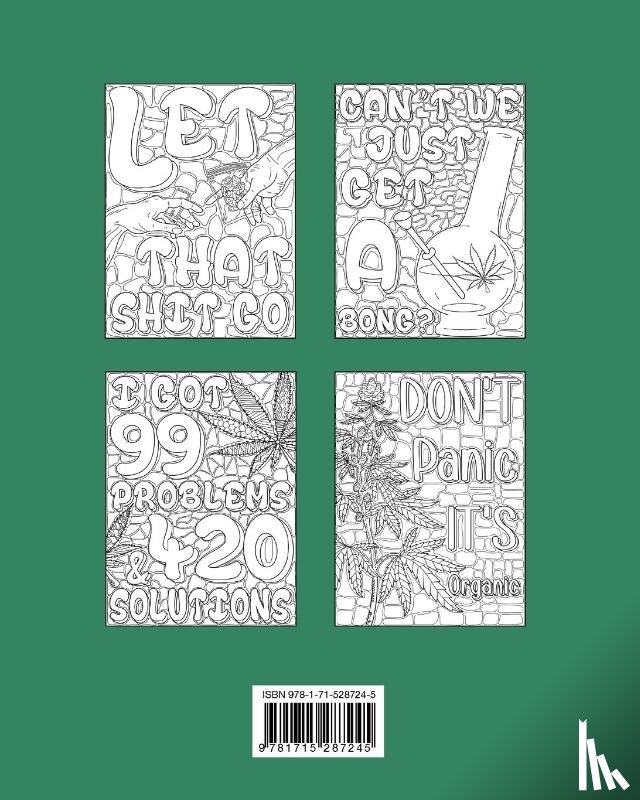 Paperland - Weed Coloring Book
