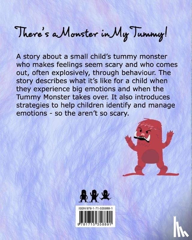 Leach-McGill, Daniel - There's a Monster in My Tummy