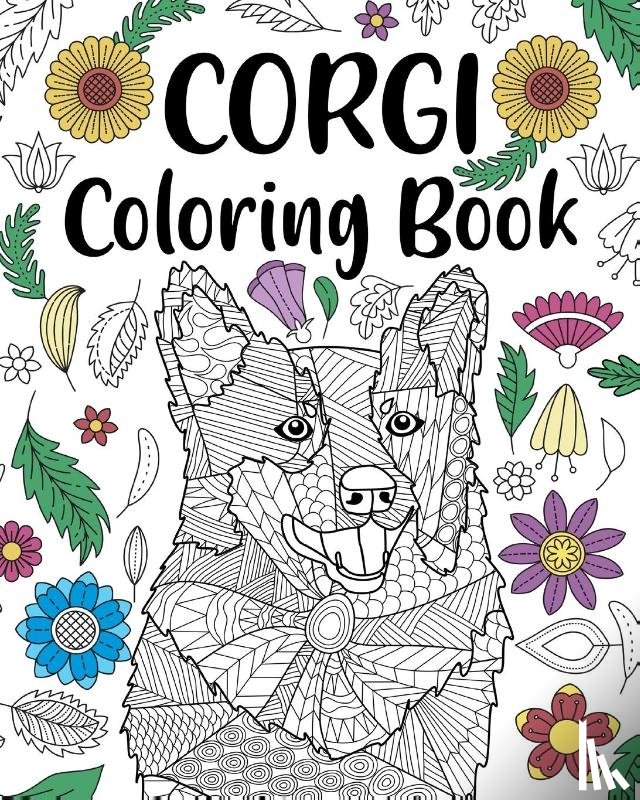 Paperland - Corgi Coloring Book