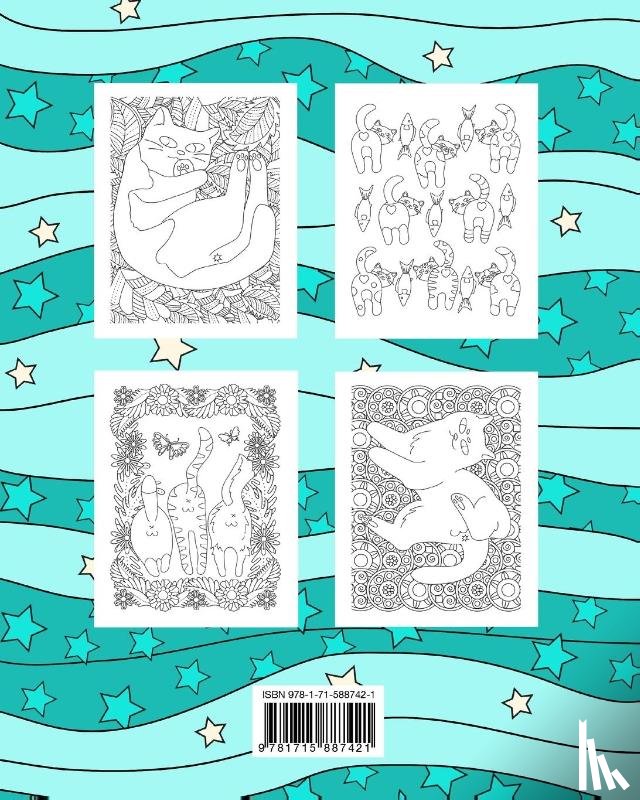 Paperland - Cat Butt Coloring Book