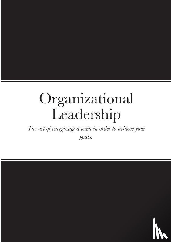 Nicolas, Dr Evans - Organizational Leadership