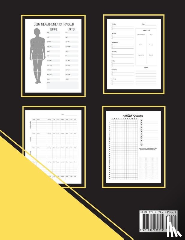 Daisy, Adil - New habits, New Me - A Daily Food and Exercise Journal