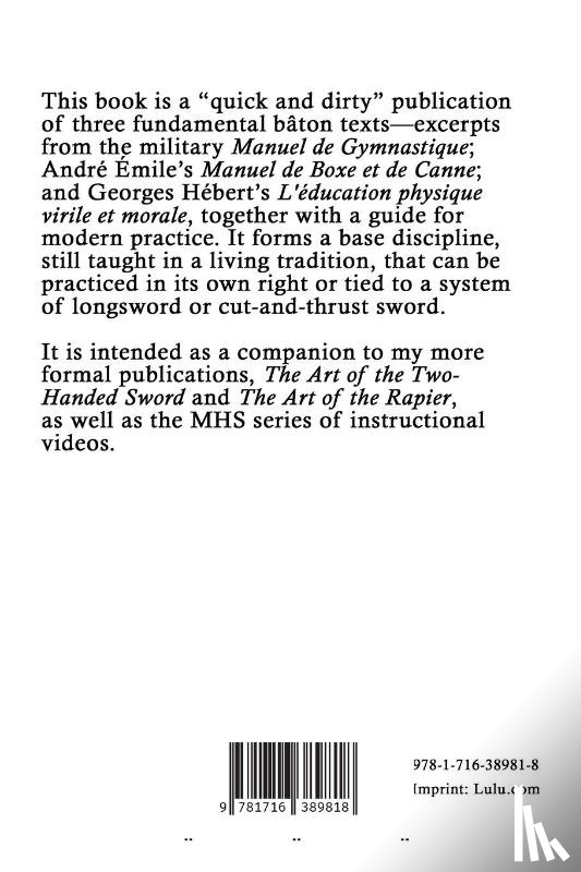 Mondschein, Ken, Hebert, Georges, Emile, Andre - Three Baton Manuals