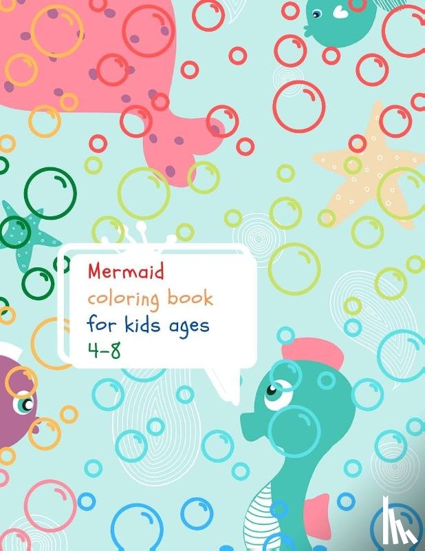 Dozaz, Cristie - Mermaid coloring book for kids