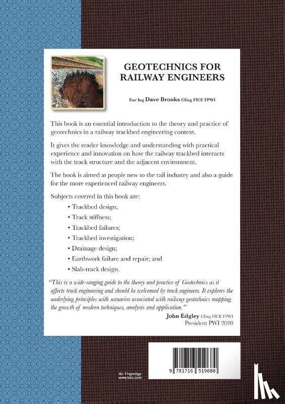 Brooks, Dave - Geotechnics for Railway Engineers