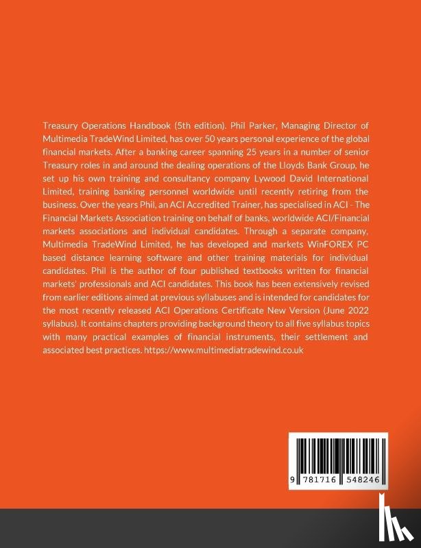 Parker, Philip J L - Treasury Operations Handbook (fifth edition)