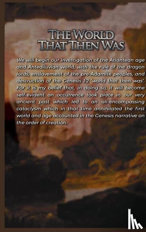 Garcia, Zen - Pre-Adamites and Antediluvian World