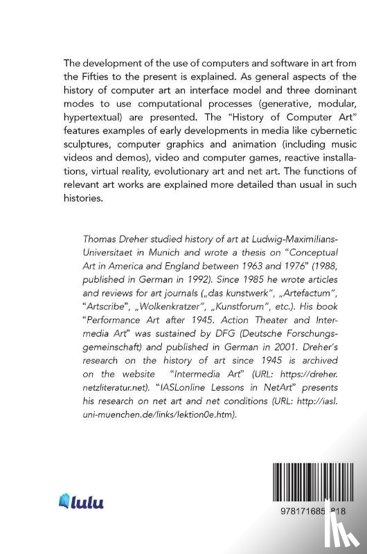Dreher, Thomas - History of Computer Art