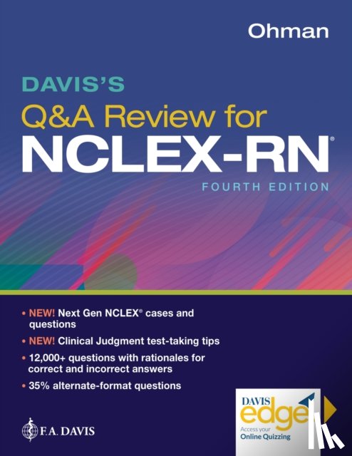 Ohman, Kathleen A. - Davis's Q&a Review for NCLEX-RN®