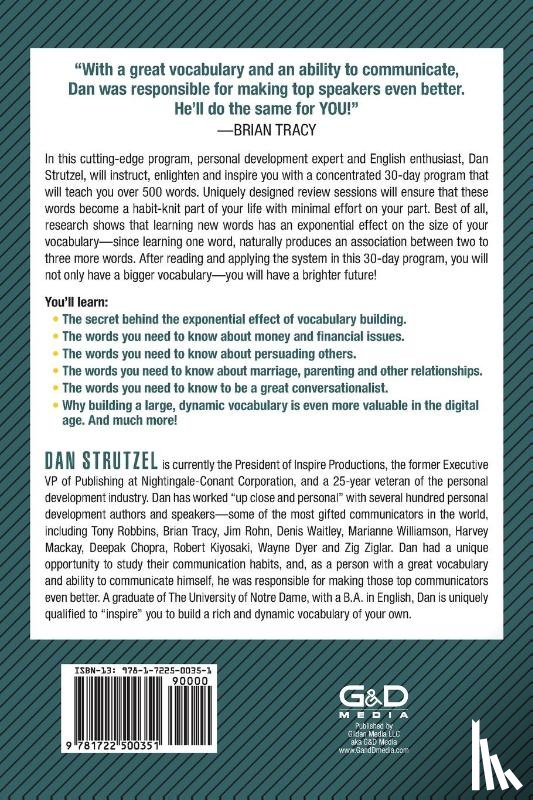 Strutzel, Dan - 30 Days to a More Powerful Vocabulary