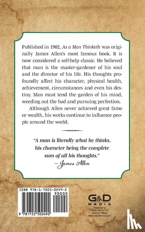 Allen, James - As a Man Thinketh