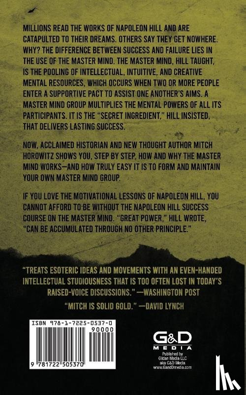 Horowitz, Mitch - The Power of the Master Mind