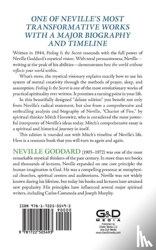 Goddard, Neville, Horowitz, Mitch - Feeling is the Secret