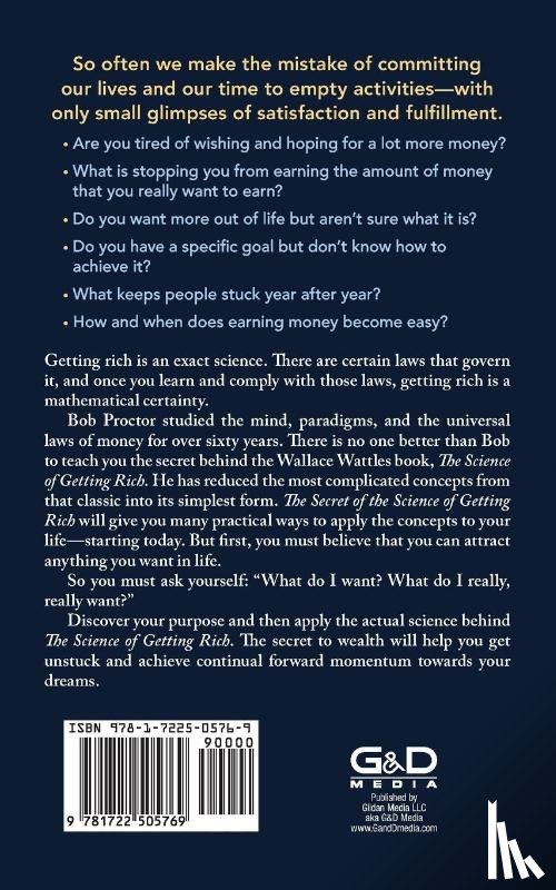 Proctor, Bob, Gallagher, Sandy - The Secret of The Science of Getting Rich