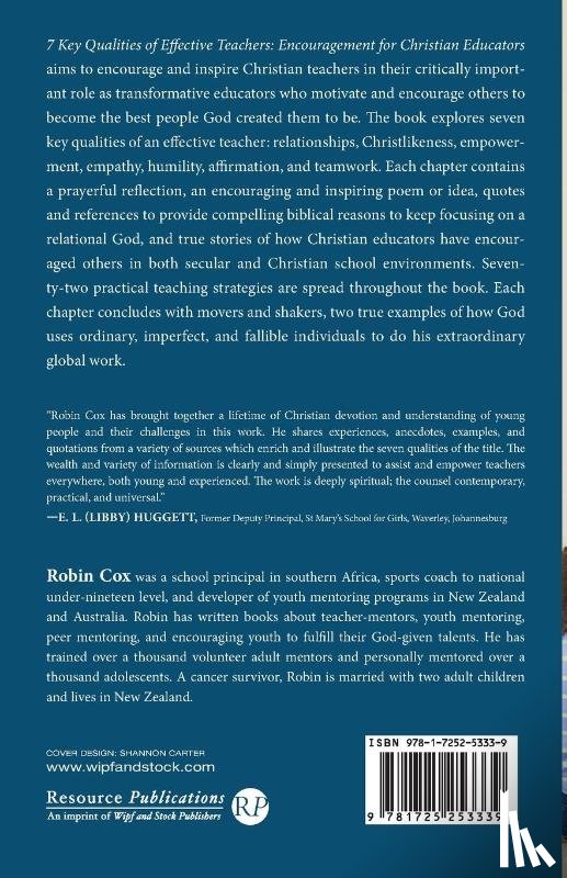 Cox, Robin - 7 Key Qualities of Effective Teachers