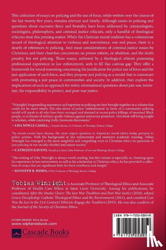 Winright, Tobias - Serve and Protect