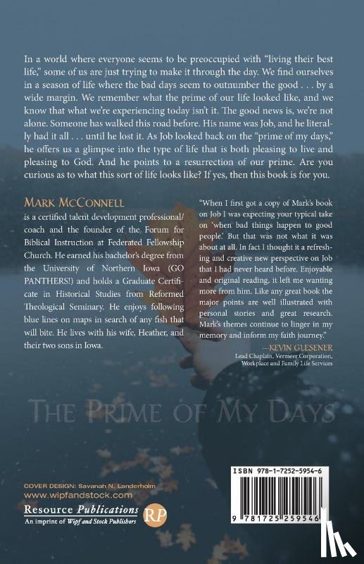 McConnell, Mark - The Prime of My Days