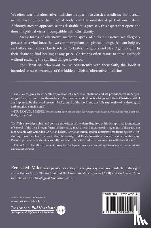 Valea, Ernest M - The Spiritual Dimension of Alternative Medicine