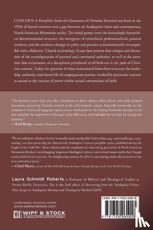  - Concern for Church Polity and Discipline