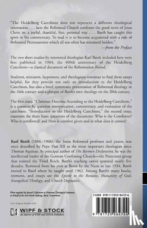 Barth, Karl - Learning Jesus Christ through the Heidelberg Catechism