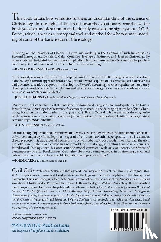 Orji, Cyril - A Semiotic Christology