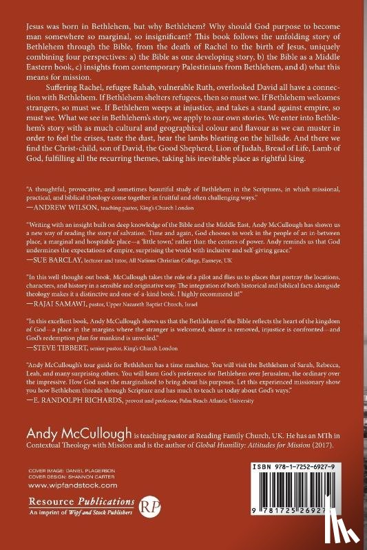 McCullough, Andy - The Bethlehem Story