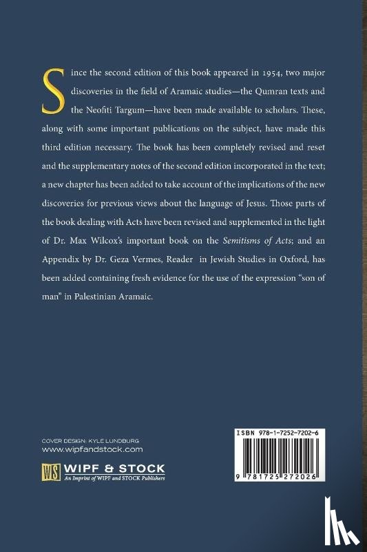 Black, Matthew - An Aramaic Approach to the Gospels and Acts, 3rd Edition