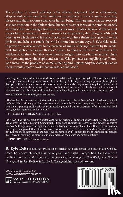 Keltz, B Kyle - Thomism and the Problem of Animal Suffering