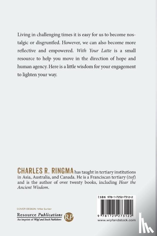 Ringma, Charles R - With Your Latte