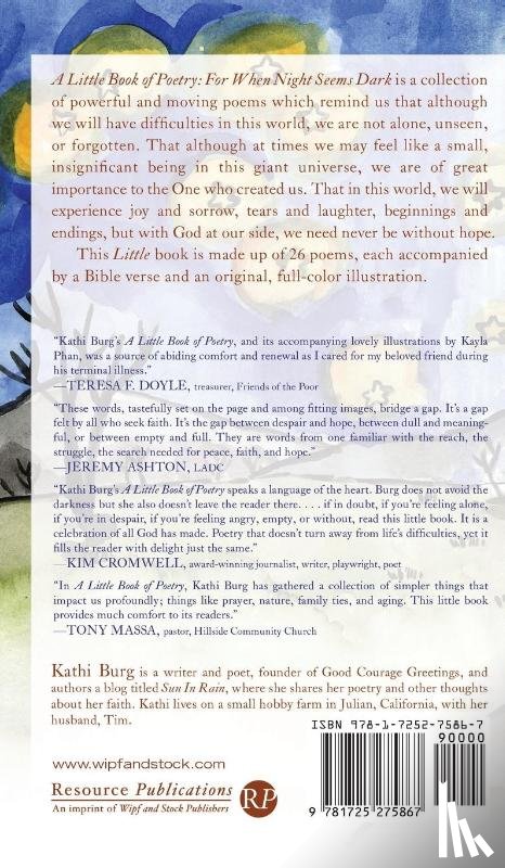 Burg, Kathi - A Little Book of Poetry