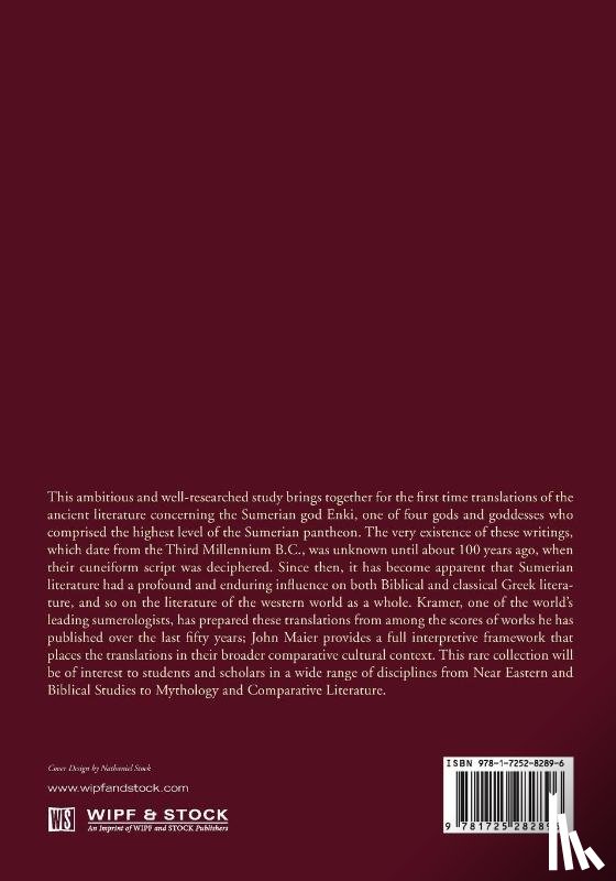 Kramer, Samuel Noah, Maier, John - Myths of Enki, The Crafty God