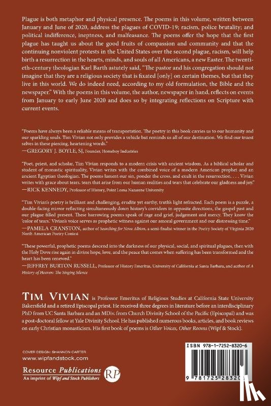 Vivian, Tim - Poems Written in a Time of Plague