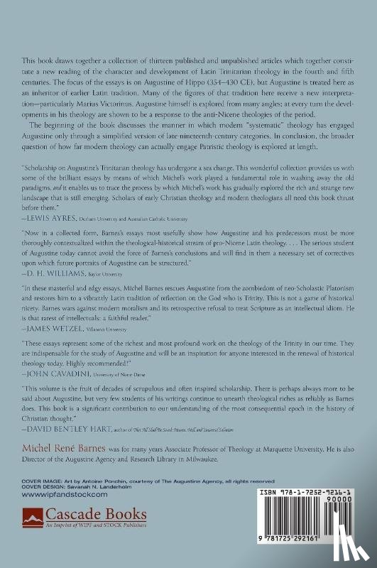 Barnes, Michel René - Augustine and Nicene Theology