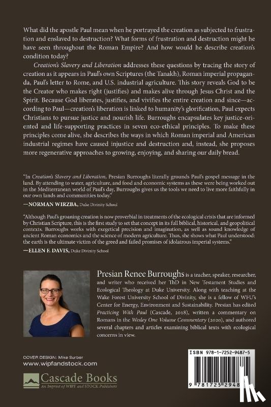 Burroughs, Presian Renee - Creation's Slavery and Liberation