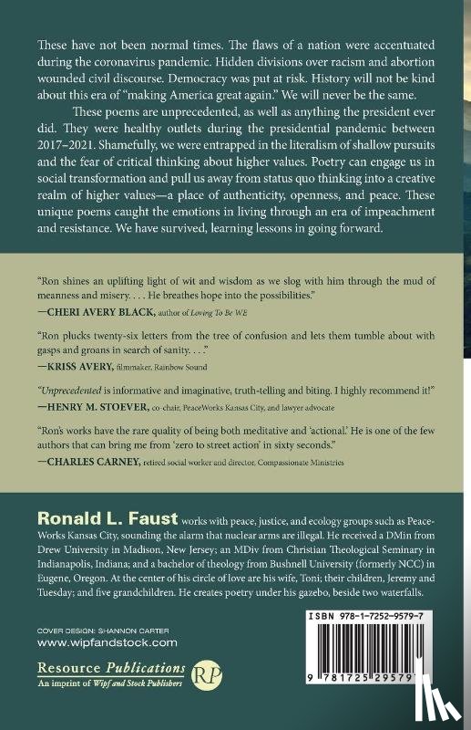 Faust, Ronald L - Unprecedented