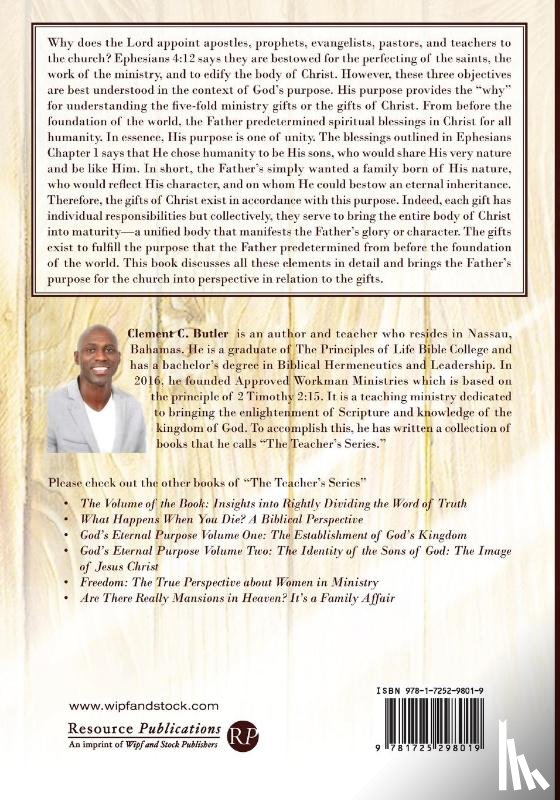 Butler, Clement C - The Five-Fold Ministry Gifts