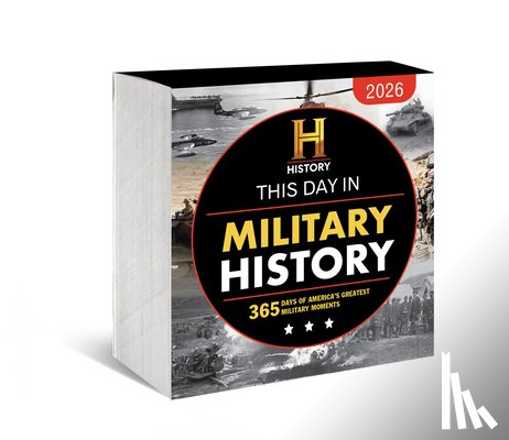 History Channel - 2026 History Channel This Day in Military History Boxed Calendar: 365 Days of America's Greatest Military Moments