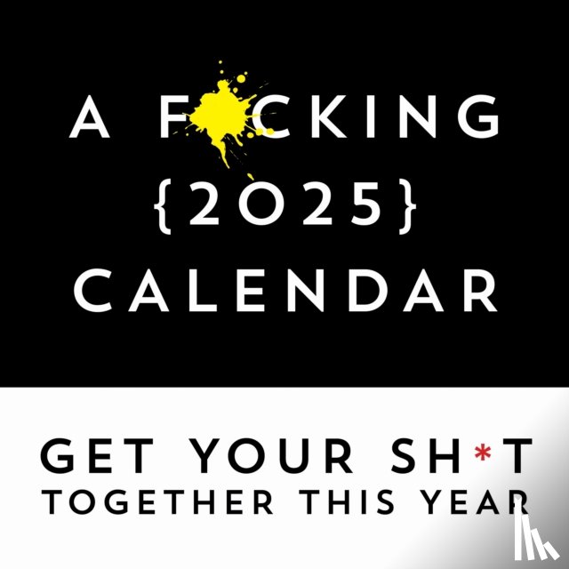 Sourcebooks - F*cking 2025 Wall Calendar