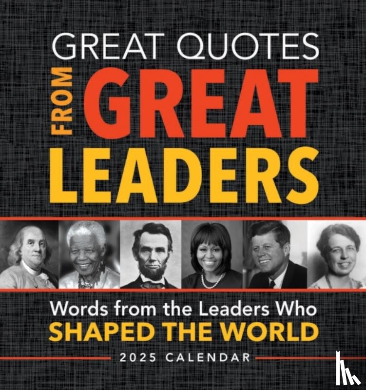 Sourcebooks - 2025 Great Quotes From Great Leaders Boxed Calendar