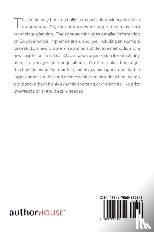 Bernard, Scott A - An Introduction to Holistic Enterprise Architecture