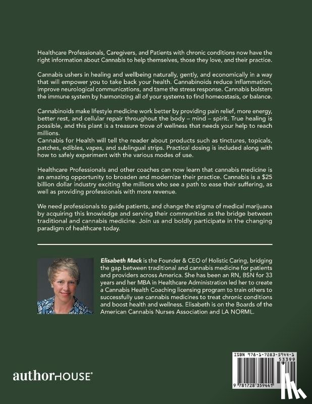 Mack Bsn Mba, Elisabeth - Cannabis for Health