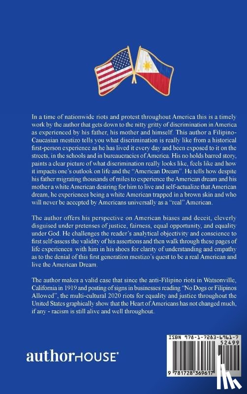 Fillon Mpa, Alfonso K - Life Experiences of a First-Generation Mestizo (Filipino - Caucasian) "American"
