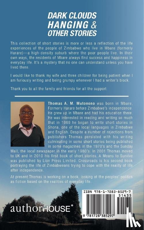 Mutonono, Thomas - Dark Clouds Hanging & Other Stories