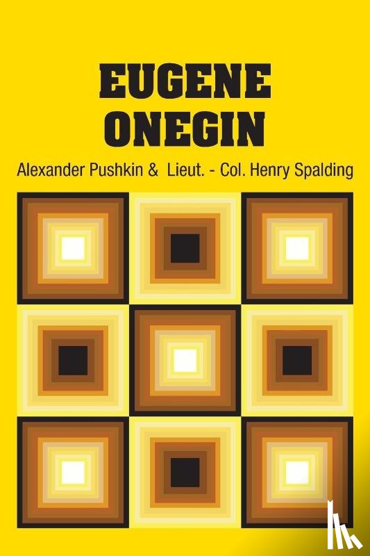 Pushkin, Alexander - Eugene Onegin