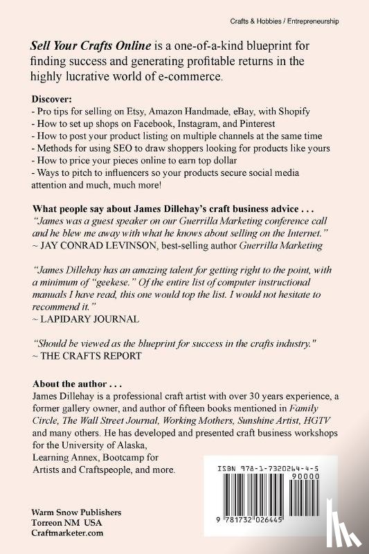 Dillehay, James - Sell Your Crafts Online