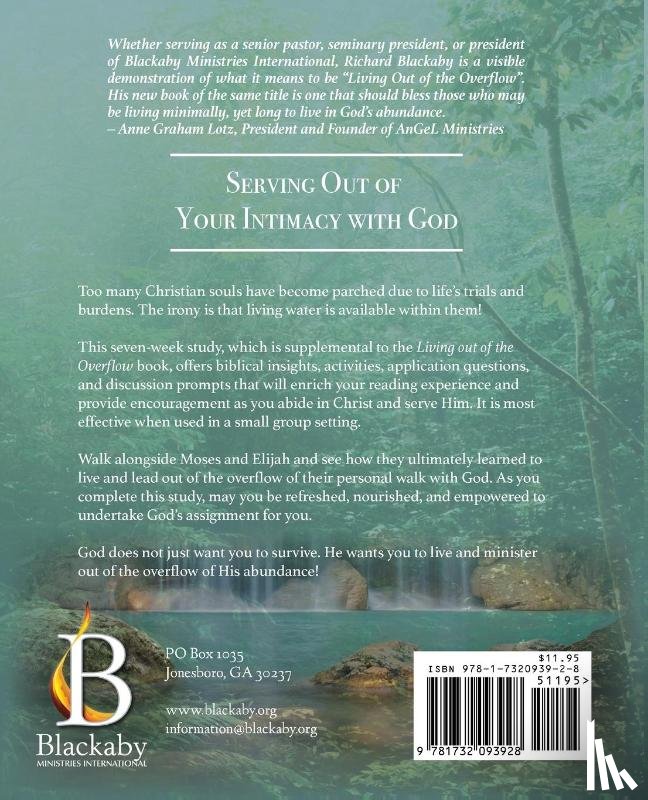 Blackaby, Richard, Watkins, John - Living Out of the Overflow Workbook