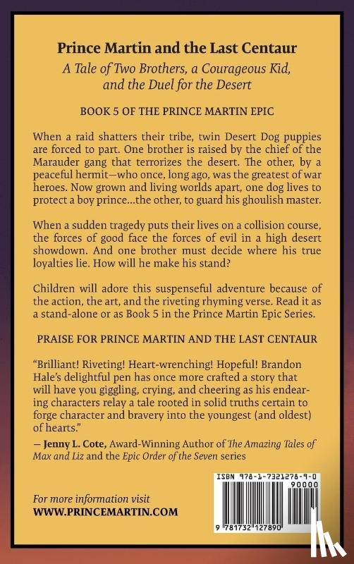 Hale, Brandon - Prince Martin and the Last Centaur